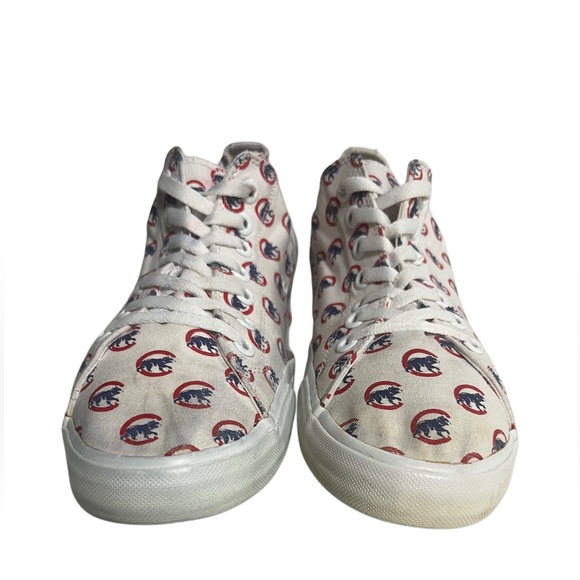 Row One Chicago Cubs Men’s Size 12 Sneakers - Good Condition - Picture 1 of 9